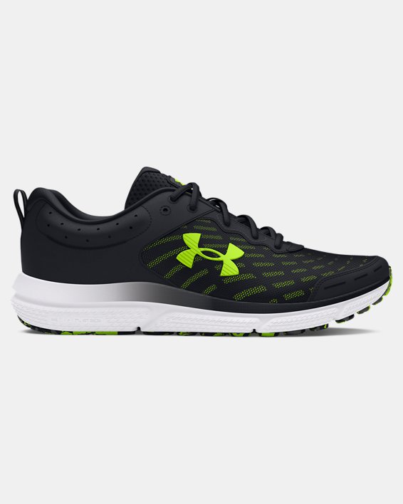 Men's UA Charged Assert 10 Wide (4E) Running Shoes in Black image number 0